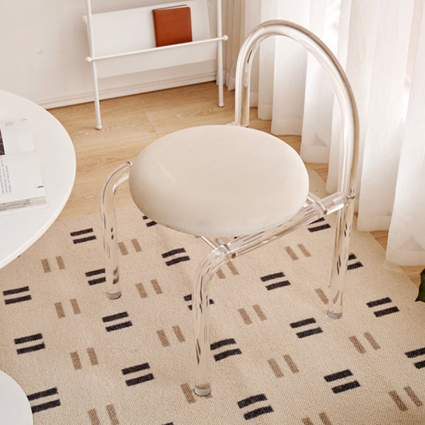 Orren Ellis Acrylic Vanity Chair Wayfair